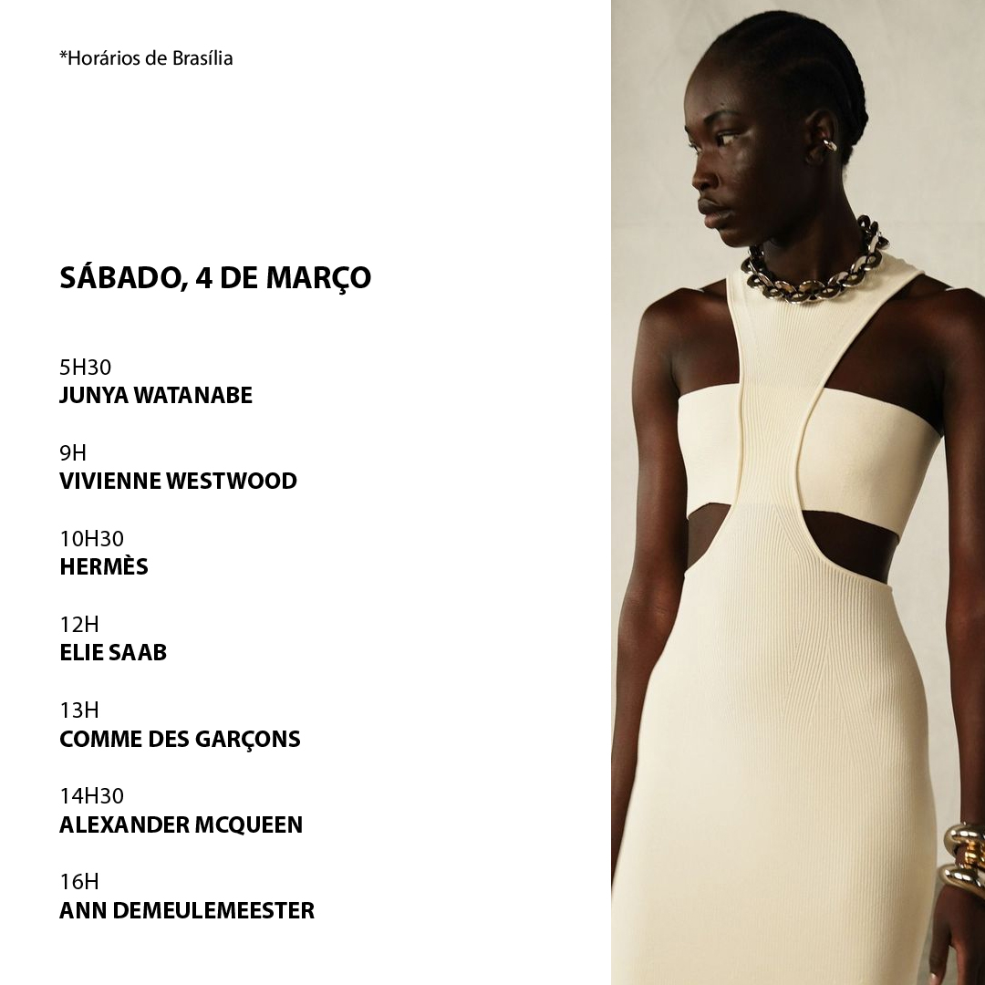 Paris Fashion Week confira o calendário de desfiles WePick